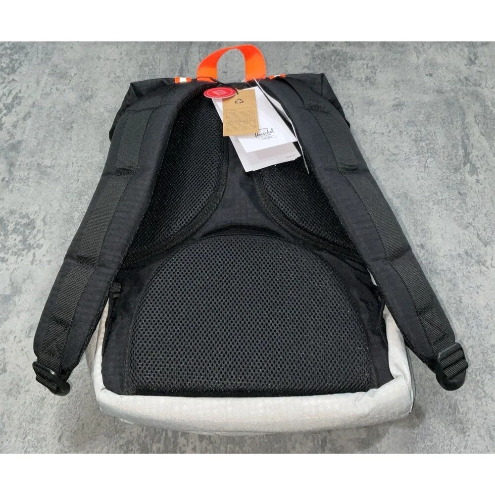 Herschel Supply Co. Little America Mid Backpack Black/Safety Orange